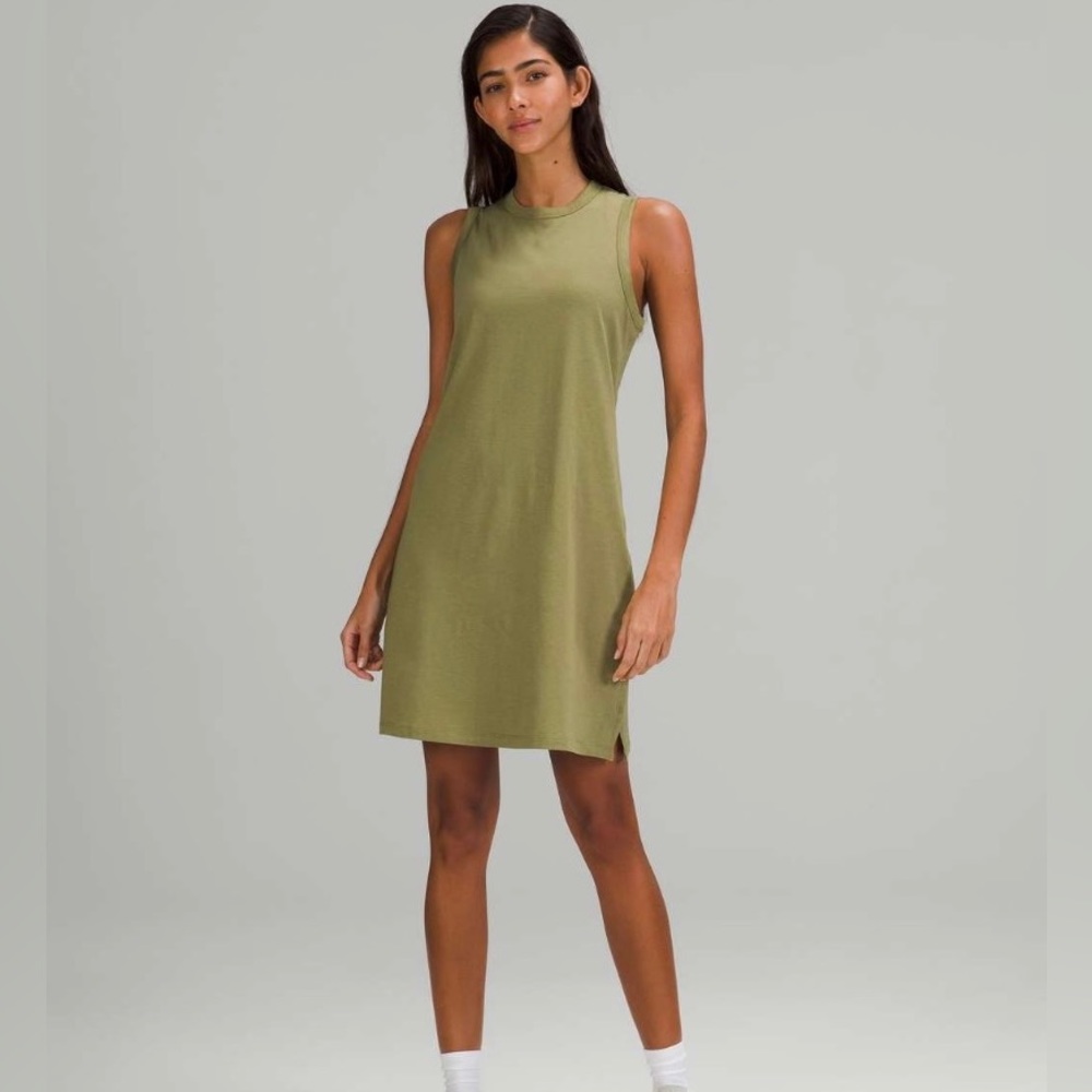 Lululemon classic-fit cotton-blend dress